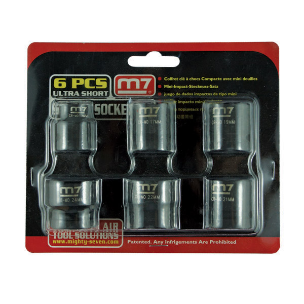 M7 IMPACT STUBBY SOCKET SET 1/2